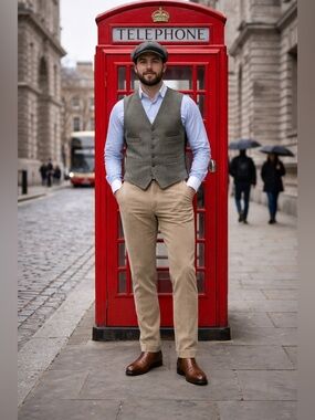 Levi’s 510 Super Skinny Corduroy Pants Tan Khaki Slim Fit Stretch Men’s 30x30